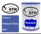 Preview: Subaru, Newport Blue, BS1: 500ml Lackdose, von ATW Autoteile West.